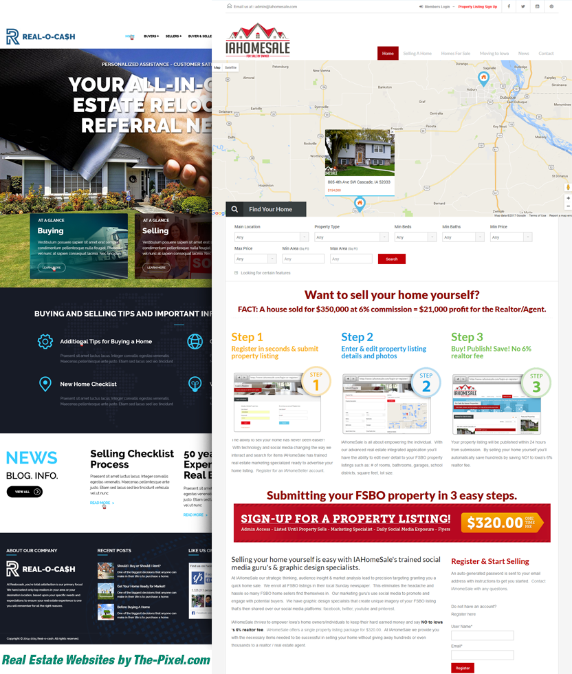 Websites for Realtors - Squarespace designs — Melinda Bak