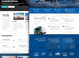Transportation Website Design