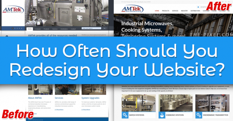 When To Website Redesign