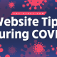 Website Tips During COVID