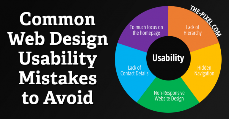 Common Web Design Usability Mistakes to Avoid