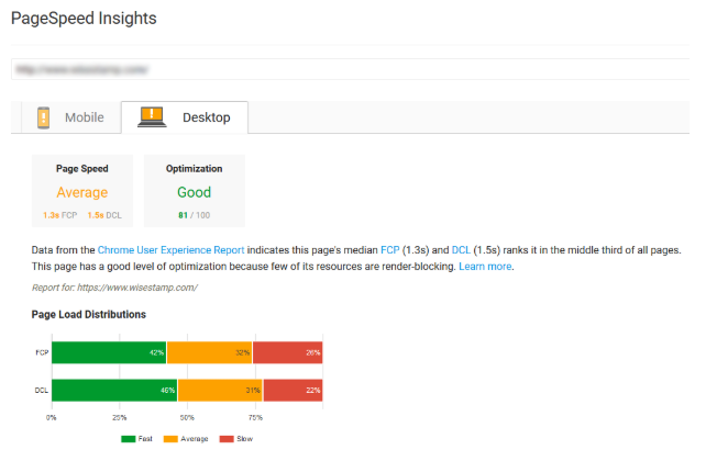 Google PageSpeed Insights