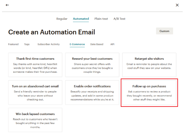 Mail Chimp Email Software