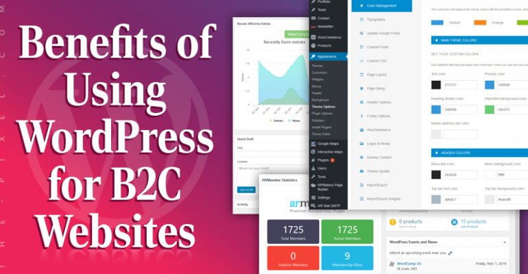 Using WordPress for B2C Websites