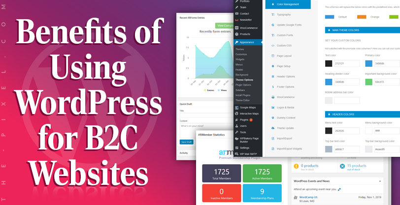 Using WordPress for B2C Websites