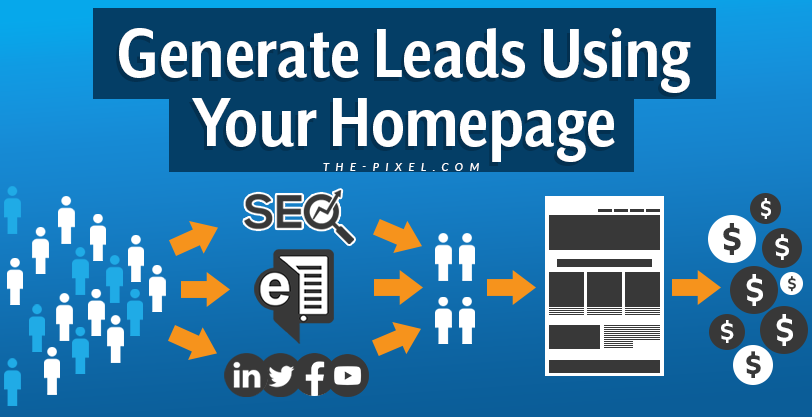 Generate Leads Using Your Homepage