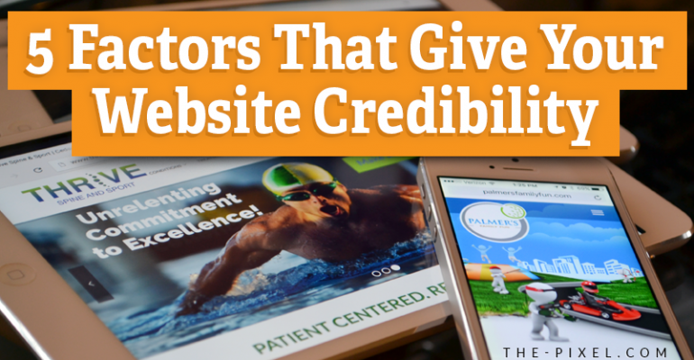 Give Your Website Credibility