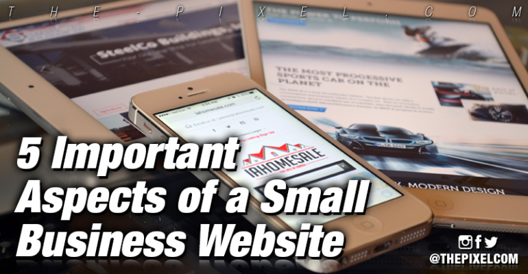 Important Aspects of a Small Business Website