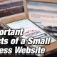 Important Aspects of a Small Business Website