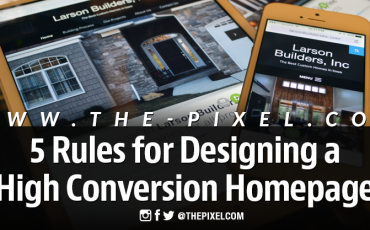 Rules for Designing a High Conversion Homepage