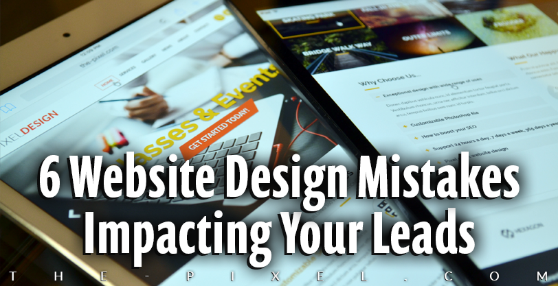 Website Mistakes Impacting Leads