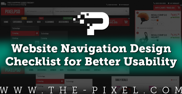 Website Navigation Design Checklist for Better Usability