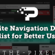 Website Navigation Design Checklist for Better Usability