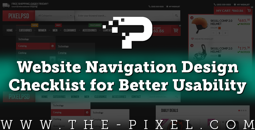 Website Navigation Design Checklist for Better Usability
