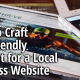 How-to Craft SEO Friendly Content for a Local Business Website