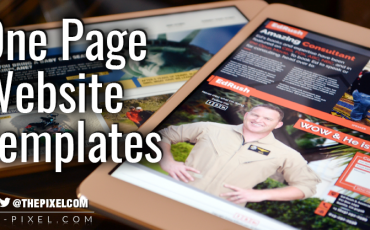 One Page Website Templates