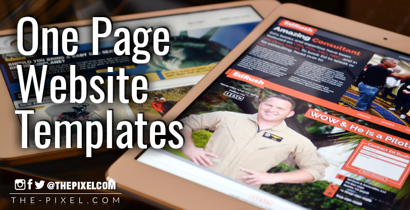 One Page Website Templates