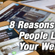 Reasons Why People Leave Your Website
