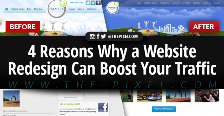 Website Redesign Can Boost Your Traffic