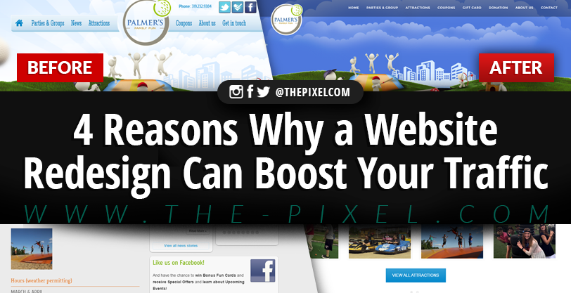 Website Redesign Can Boost Your Traffic