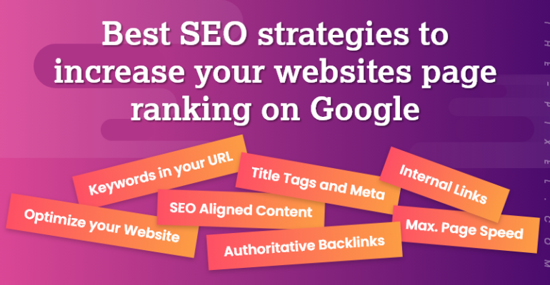 Best SEO strategies to increase your websites page ranking