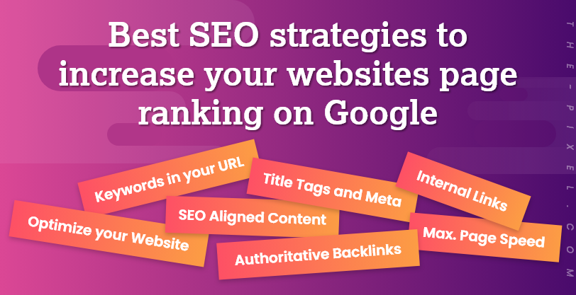 Best SEO strategies to increase your websites page ranking