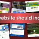 What should your business website include