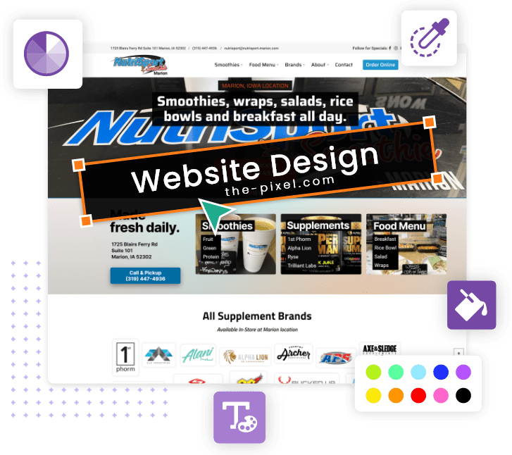 Website Design + Development