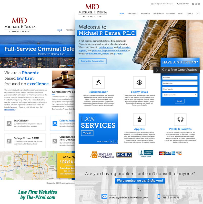 Law Firm Website Design & Development Solutions