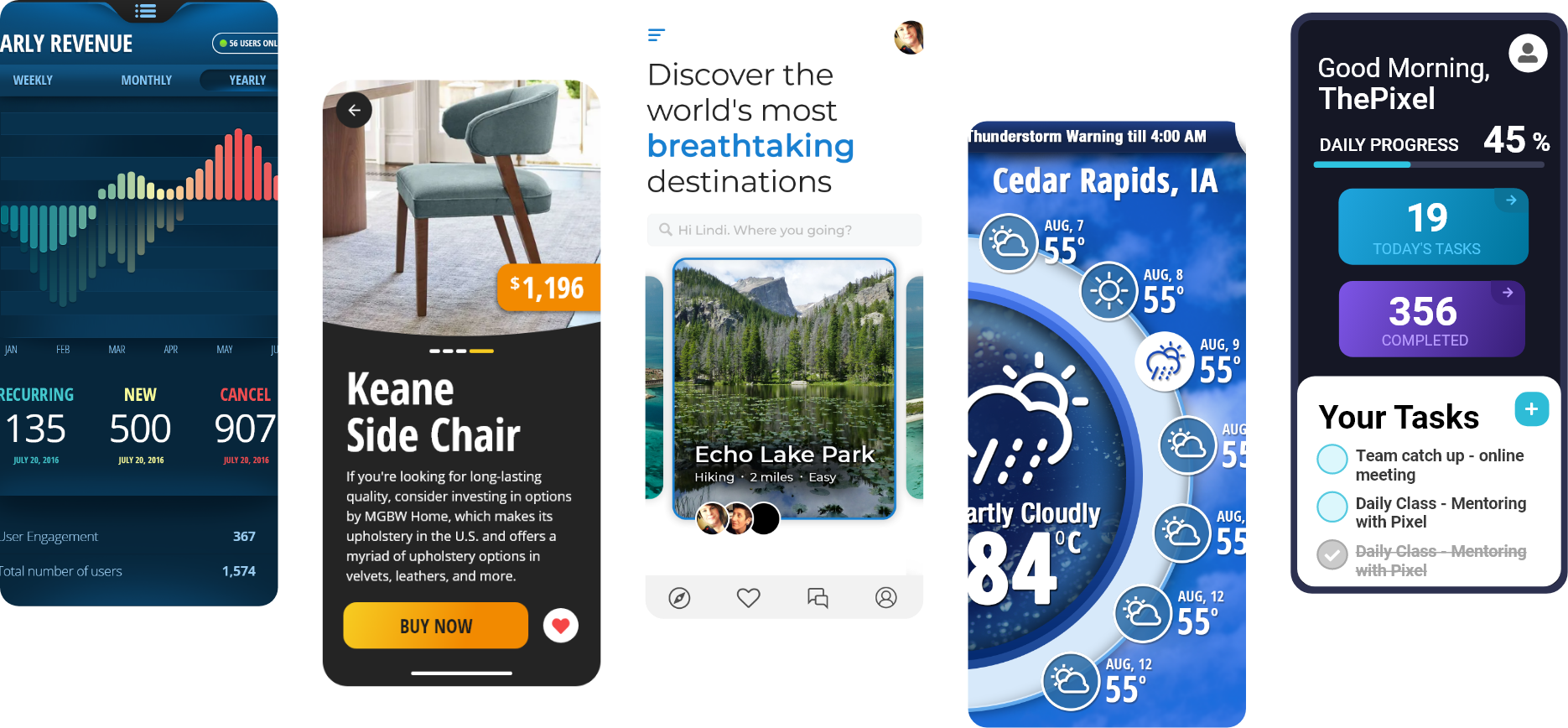 Group mobile designs