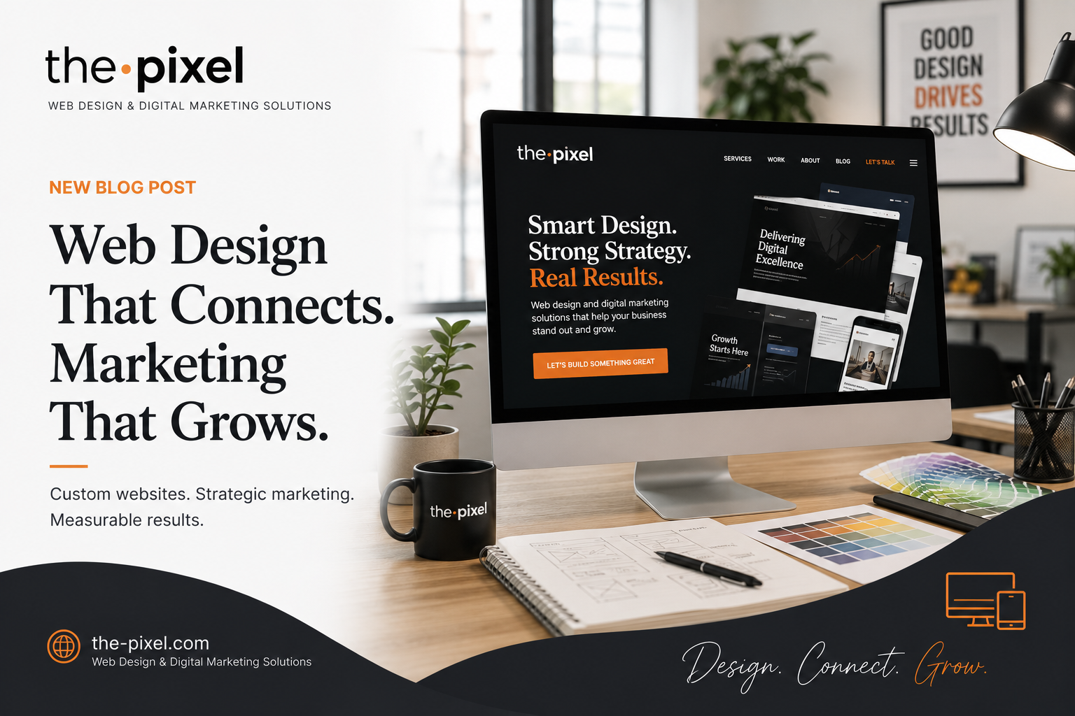 Responsive business website design